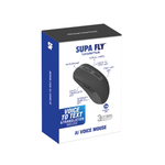 Supa Fly AI Voice Mouse - Black