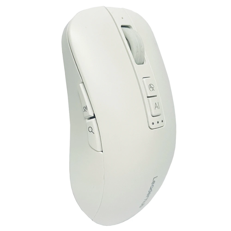 Supa Fly AI Voice To Text Wireless Mouse - White - White