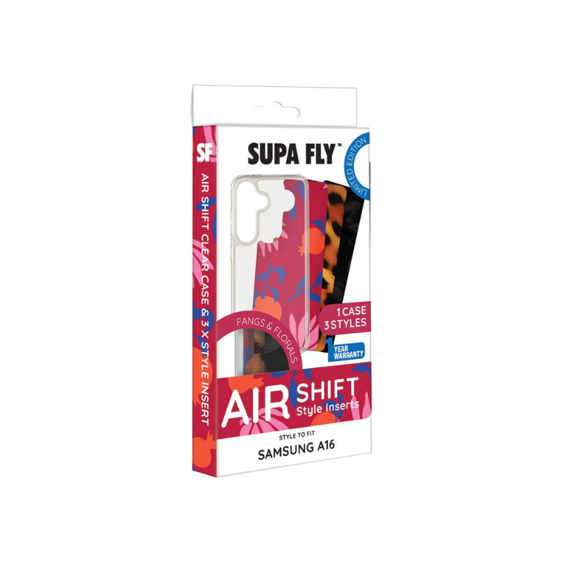 Supa Fly Air Shift Samsung A16 - Fangs & Florals
