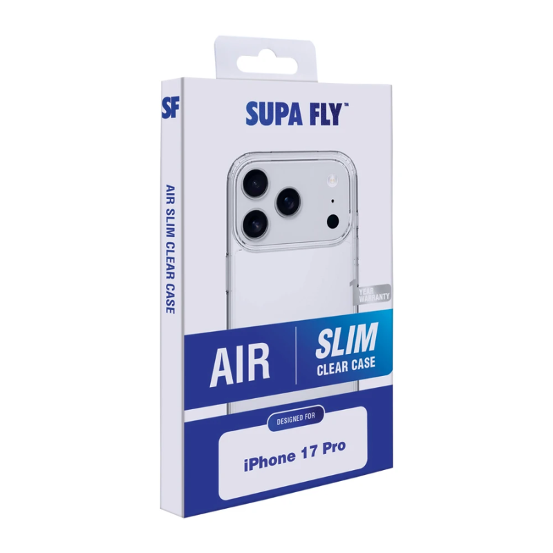 Supa Fly Air Slim Case Apple iPhone 17 Pro - Clear - Clear