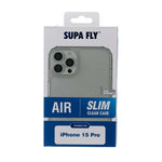Supa Fly Air Slim Case for Apple iPhone 15 Pro - Clear - Clear