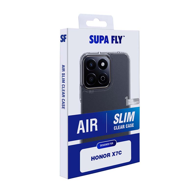 Supa Fly Air Slim Case for Honor X7C - Clear - Clear