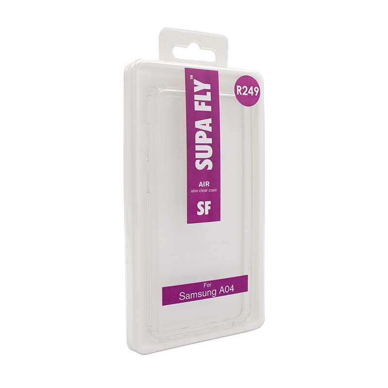 Supa Fly Air Slim Case for Samsung Galaxy A04 - Clear - Clear