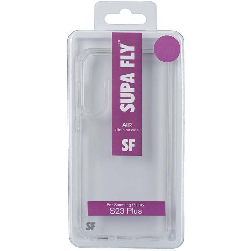 SUPA FLY Air Slim Case for Samsung Galaxy S23 Plus - Clear
