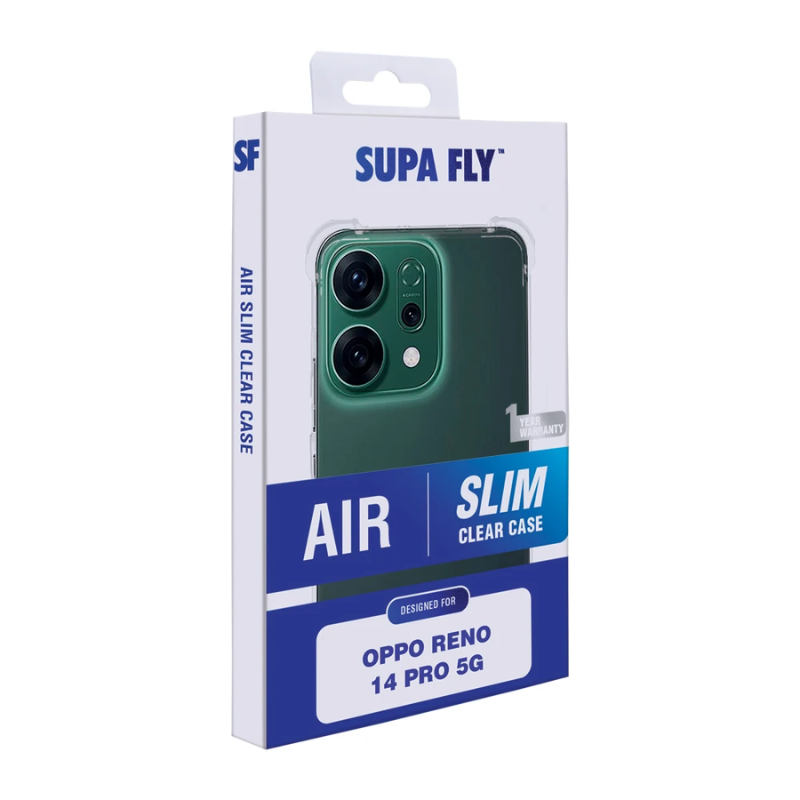 Supa Fly Air Slim Case Oppo Reno 14 5G - Clear - Clear