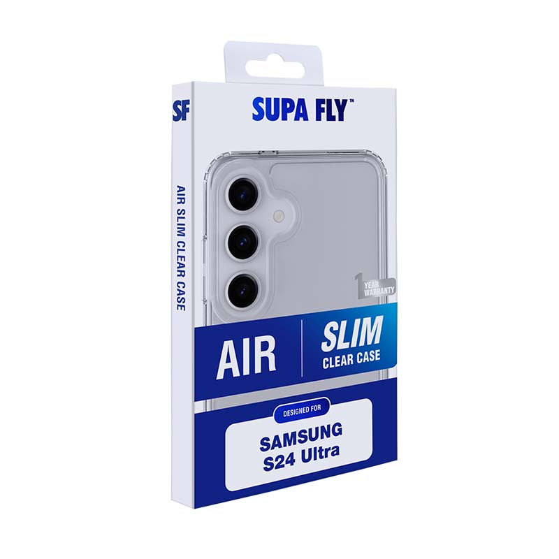 Supa Fly Air Slim Case Samsung Galaxy S24 Ultra - Clear - Clear