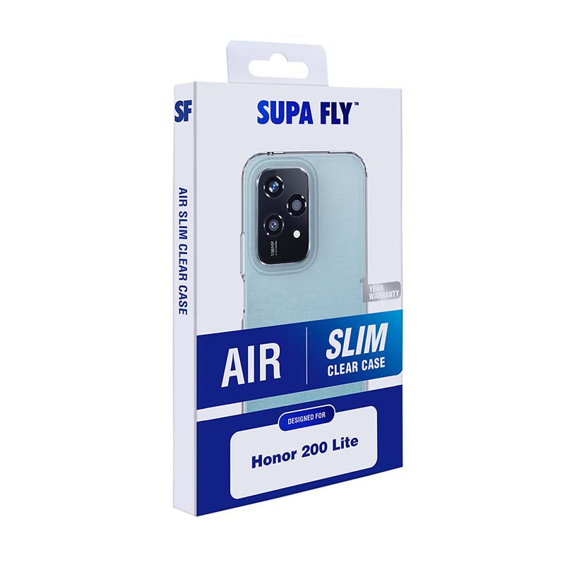 Supa Fly Air Slim Honor 200 Lite Case - Clear - Clear
