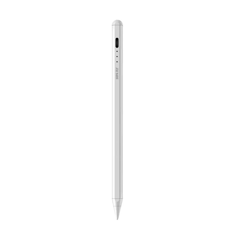Supa Fly Android Compatible Stylus - White - White