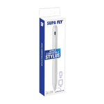 Supa Fly Apple Compatible Stylus Pen - White - White
