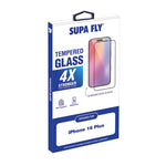Supa Fly Apple iPhone 16 Plus Tempered Glass Screen Protector with Applicator - Clear