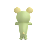 Supa Fly Cell Pal Bunny - Green - Green