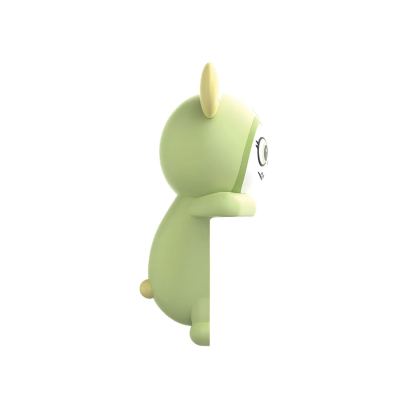 Supa Fly Cell Pal Bunny - Green - Green