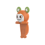 Supa Fly Cell Pal Bunny - Orange - Orange