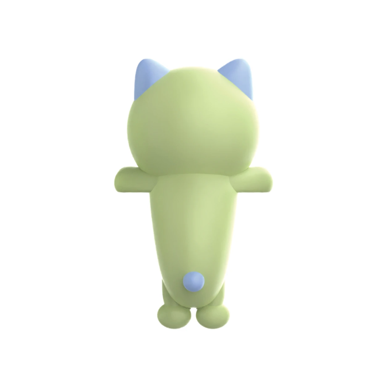 Supa Fly Cell Pal Cat - Green - Green
