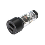 Supa Fly Circuit Series Dual USB 38W Car Charger - Transparent - Clear
