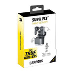Supa Fly Circuit Series True Wireless Earbuds - Transparent - Clear
