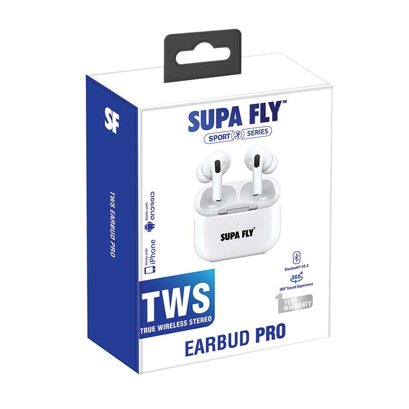 Supa Fly Earbud Pro - White - White