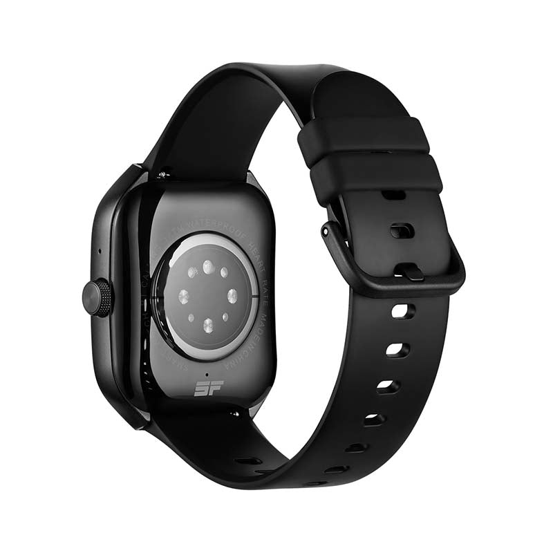 Supa Fly Fit Flex Series AI Voice Assistant Smart Watch - Black - Black