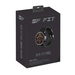 Supa Fly Fit Fuel Series GPS AI Smart Watch - Black - Black