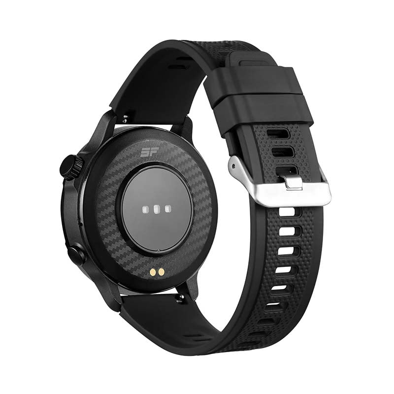 Supa Fly Fit Fuel Series GPS AI Smart Watch - Black - Black