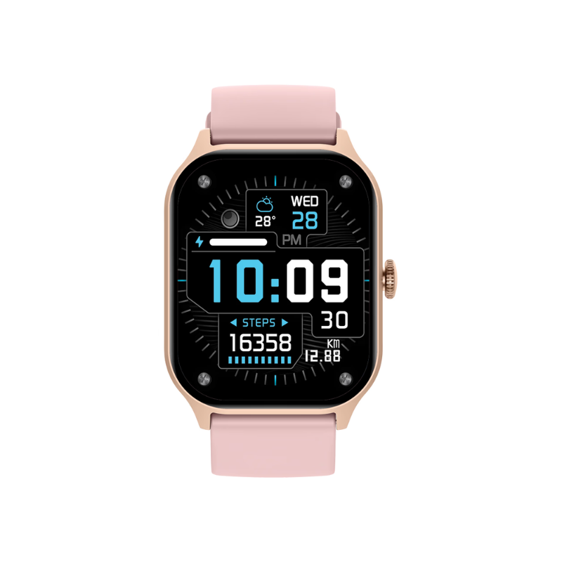 Supa Fly FIT Stamina Smart Watch - Rose Gold - Rose Gold