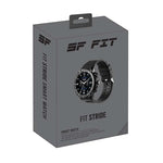Supa Fly Fit Stride Series AI Bluetooth Smart Watch - Black - Black