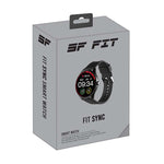 Supa Fly Fit Sync Series Health Fitness & Lifestyle Smart Watch - Black - Black