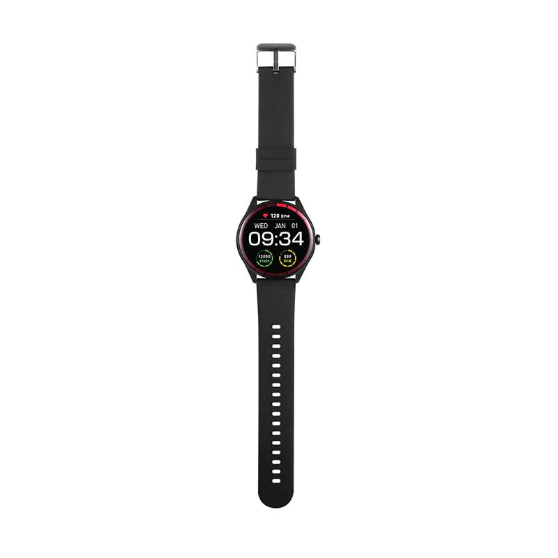 Supa Fly Fit Sync Series Health Fitness & Lifestyle Smart Watch - Black - Black
