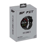 Supa Fly FIT Sync Smart Watch v.2 - Black - Black
