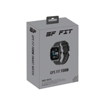 Supa Fly GPS FIT Form Smart Watch - Black - Black