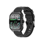 Supa Fly GPS FIT Form Smart Watch - Black - Black