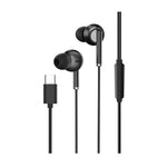 Supa Fly In-Ear Type C Stereo Earbuds - Black - Black