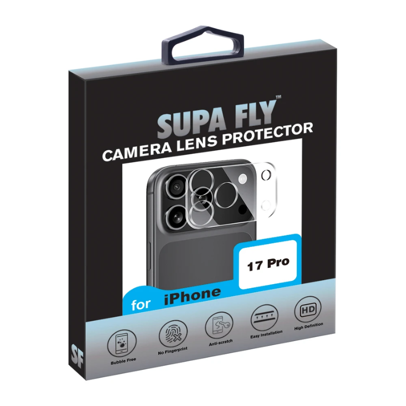 Supa Fly Lens Protector Tempered Glass Apple iPhone 17 Pro - Clear - Clear