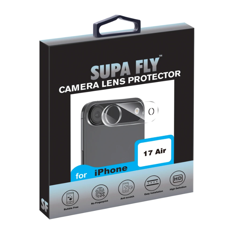 Supa Fly Lens Protector Tempered Glass Apple iPhone Air - Clear - Clear