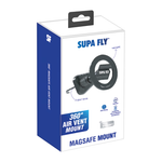 Supa Fly MagSafe 360 Air Vent Mount - Black - Black