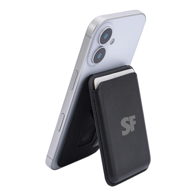 Supa Fly MagSafe Wallet Case Stand - Black - Black