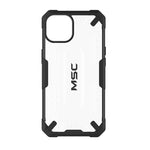 Supa Fly MSC Granite Case Apple iPhone 14 Plus - Clear / Black - Clear / Black