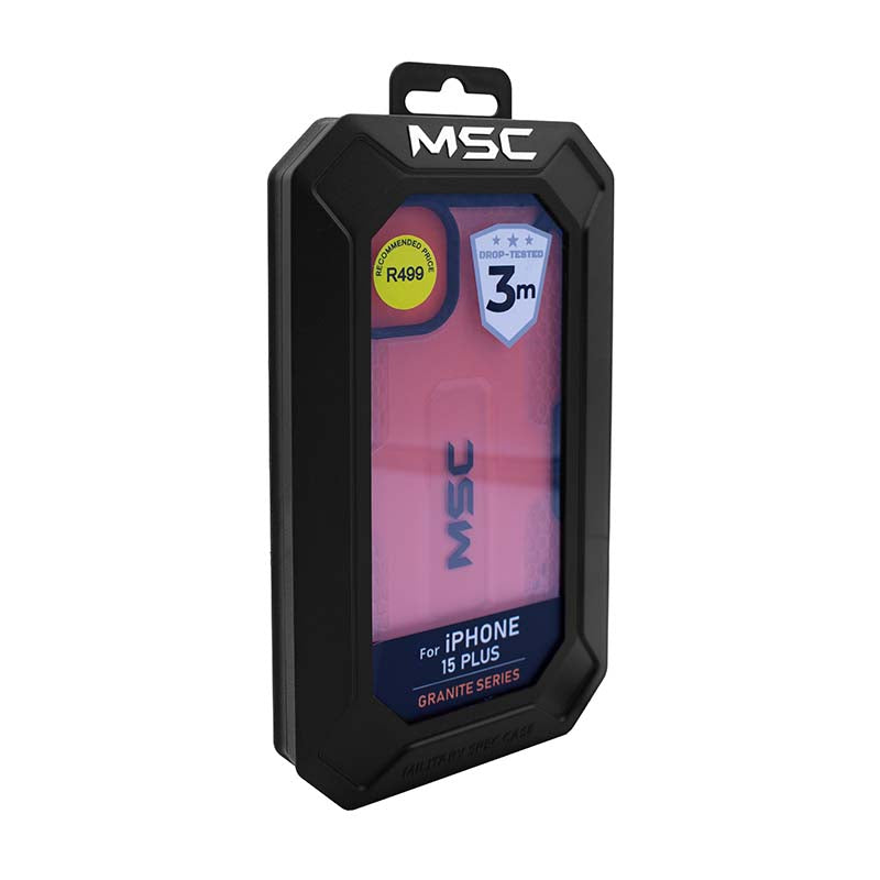 Supa Fly MSC Granite Case Apple iPhone 15 Plus - Clear - Clear