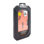 Supa Fly MSC Granite Case Samsung Galaxy S23 Plus - Clear / Black - Clear / Black