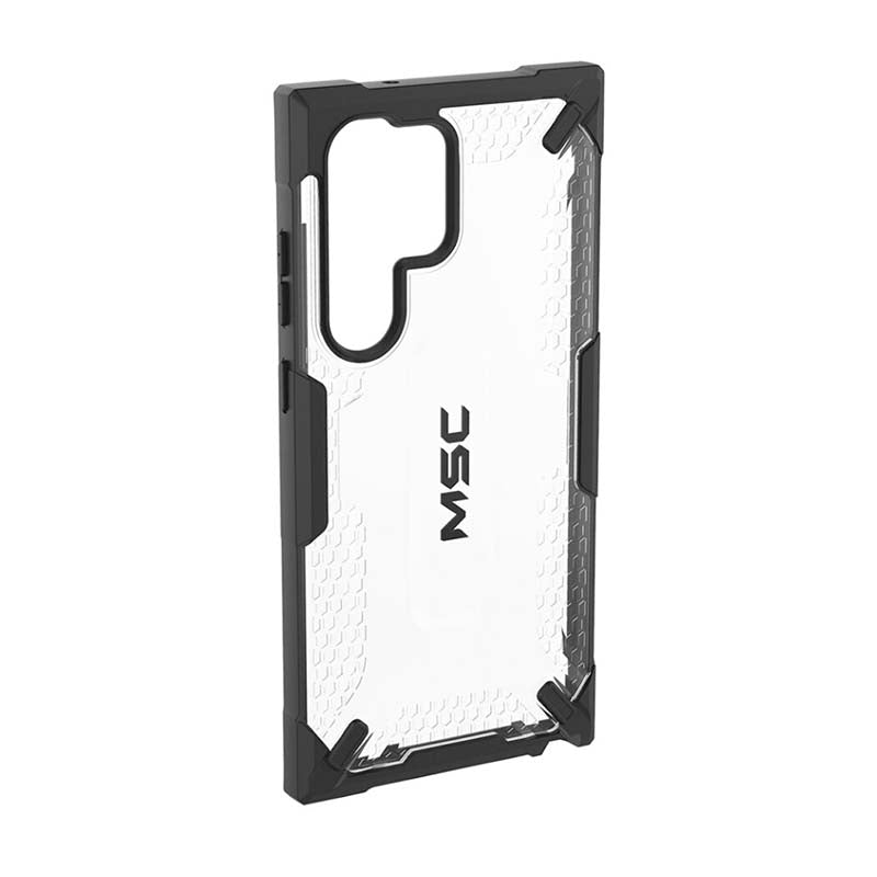 Supa Fly MSC Granite Case Samsung Galaxy S23 Ultra - Clear / Black - Clear / Black
