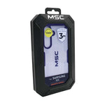 Supa Fly MSC Granite Case Samsung Galaxy S24 - Clear / Blue - Blue / Clear