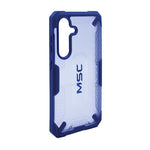 Supa Fly MSC Granite Case Samsung Galaxy S24 - Clear / Blue - Blue / Clear