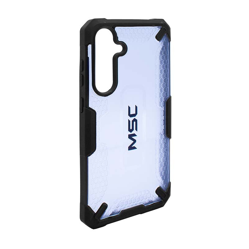 Supa Fly MSC Granite Case Samsung Galaxy S24 Plus - Clear / Black - Clear / Black