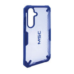 Supa Fly MSC Granite Case Samsung Galaxy S24 Plus - Clear / Blue - Blue / Clear