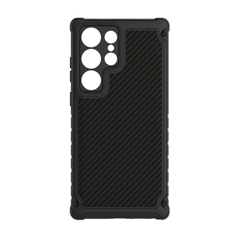 Supa Fly MSC Quartz Carbon Case Samsung Galaxy S23 Ultra - Carbon - Black