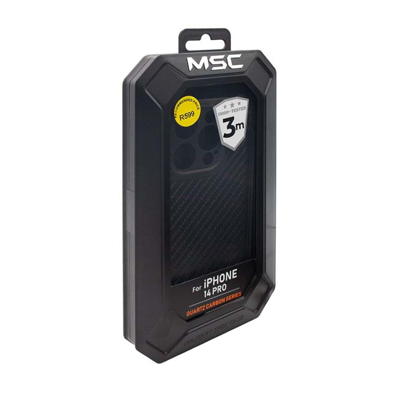 Supa Fly MSC Quartz Case Apple iPhone 14 Pro - Carbon - Black