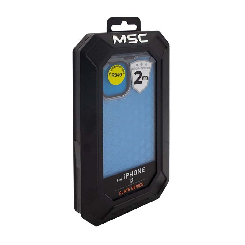 Supa Fly MSC Slate Case Apple iPhone 12 - Clear - Clear