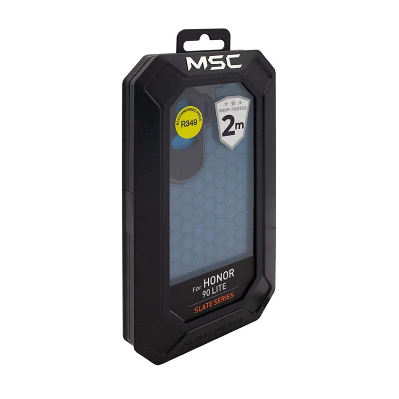 Supa Fly MSC Slate Case Honor 90 Lite - Black - Black