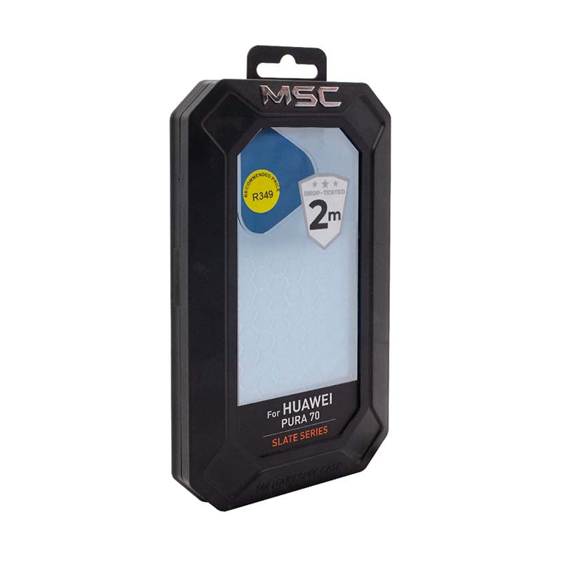 Supa Fly MSC Slate Case Huawei Pura 70 - Clear