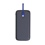 Supa Fly Power Bank 10000mAh PD 22.5W With Integrated Type-C Cable - Black